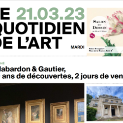 Le Quotidien de l&#039;Art 21.03.23