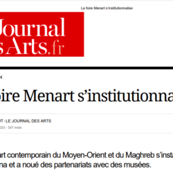 Le Journal des Arts 15.09.23