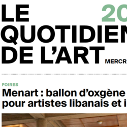 Le Quotidien de l&#039;Art 20.09.23