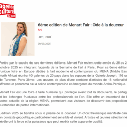 30.09.2025 - Agenda Culturel