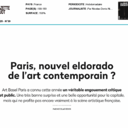 07.11.2025 La Gazette Drouot